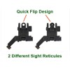 JE Flip Up Offset Sights Set