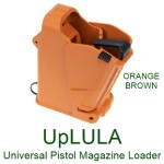MagLULA Universal Pistol Loader - Orange-Brown