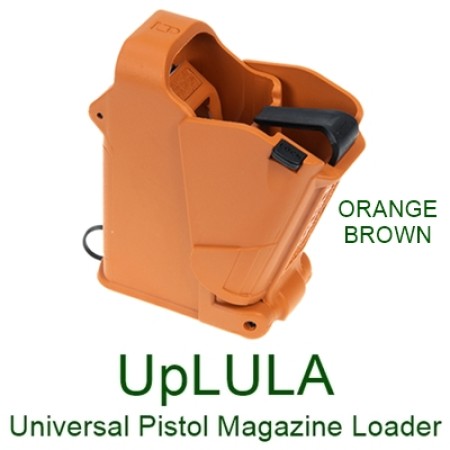 MagLULA Universal Pistol Loader - Orange-Brown