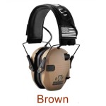 Walker's Razor® Slim Electronic Ear Muffs - Brown