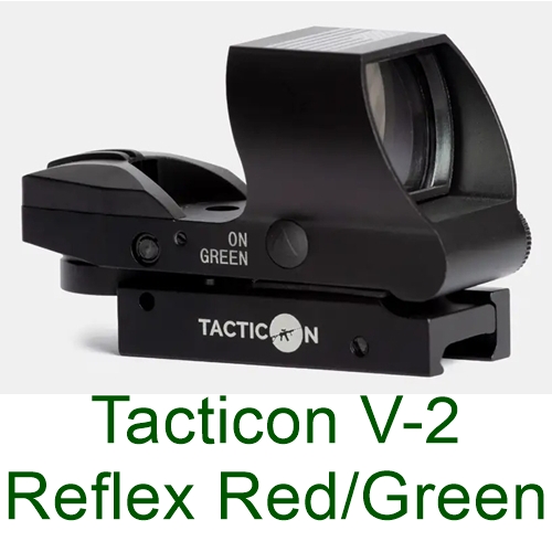 Tacticon Predator V-2 Red-Green Reflex Sight