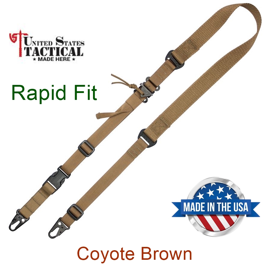 US Tactical Rapid Fit Sling - Brown